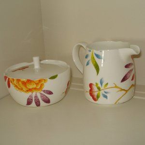 SPODE "Lucia' pattern Cream and Sugar Set